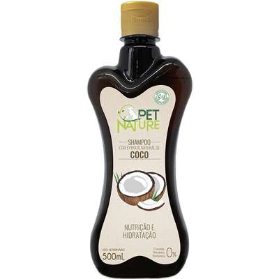 Shampoo para Perros y Gatos Aroma Coco de 500 Ml.