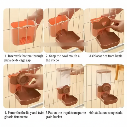Dispensador Automático de Comida para Mascotas
