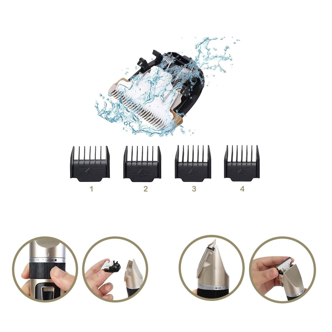 Maquina de cortar pelo Mascota con Accesorios