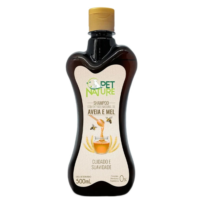 Shampoo para Perros y Gatos Aroma Avena y Miel 500 ml