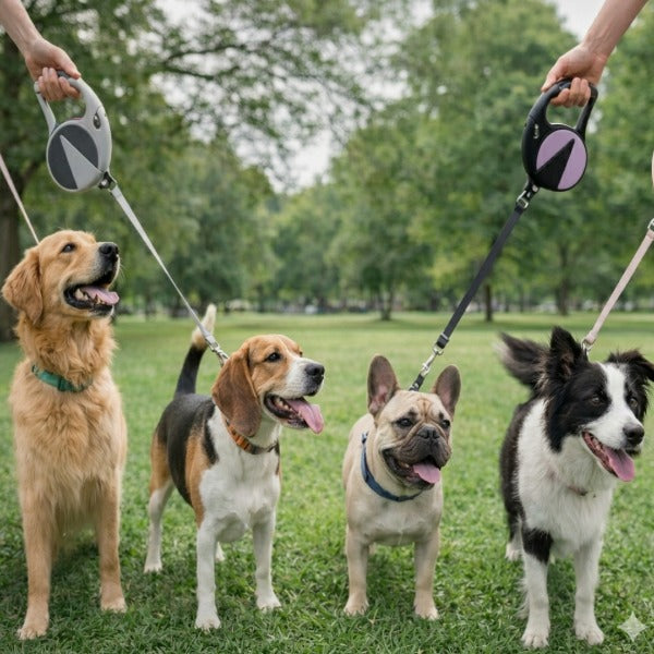 Correa Retráctil para Perros Marca JH Extensible de 5 Metro | Brumako