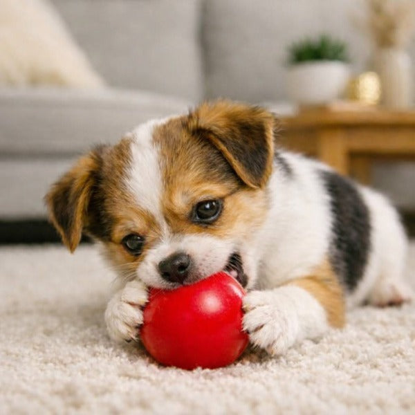 Pelota de Juegos Roja para Mascotas de 6 Cms. | Brumako