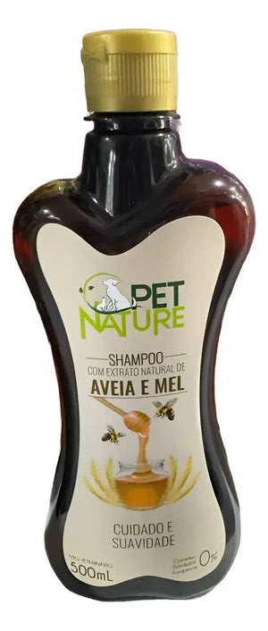 Shampoo para Perros y Gatos Aroma Avena y Miel 500 ml