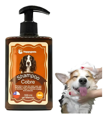 Happypets Shampoo de Cobre Hipoalergénico 320 ml