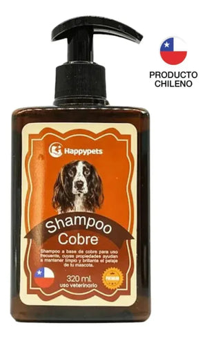 Happypets Shampoo de Cobre Hipoalergénico 320 ml